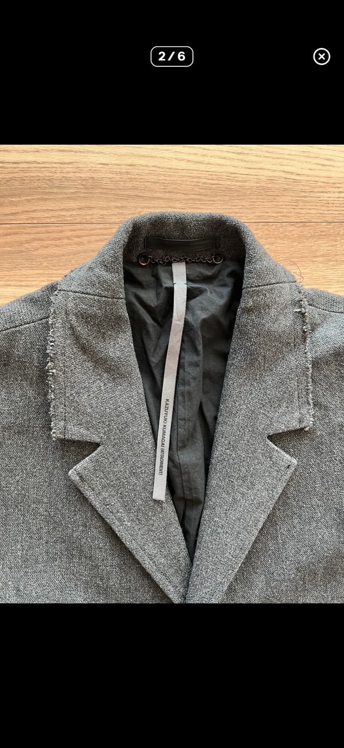 kazuyuki kumagai attachment wool coat 3 상품이미지7