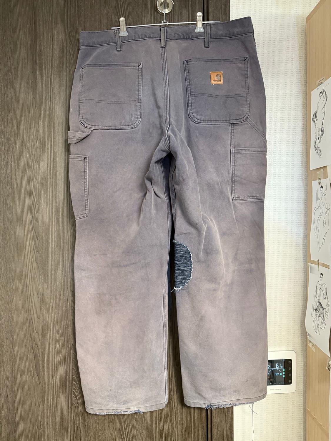 칼하트 워크팬츠 ( dark tan) 상품이미지2