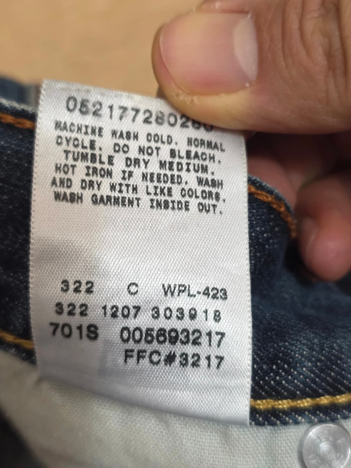 빈티지 리바이스 569 루즈 스트레이트 31 상품이미지10