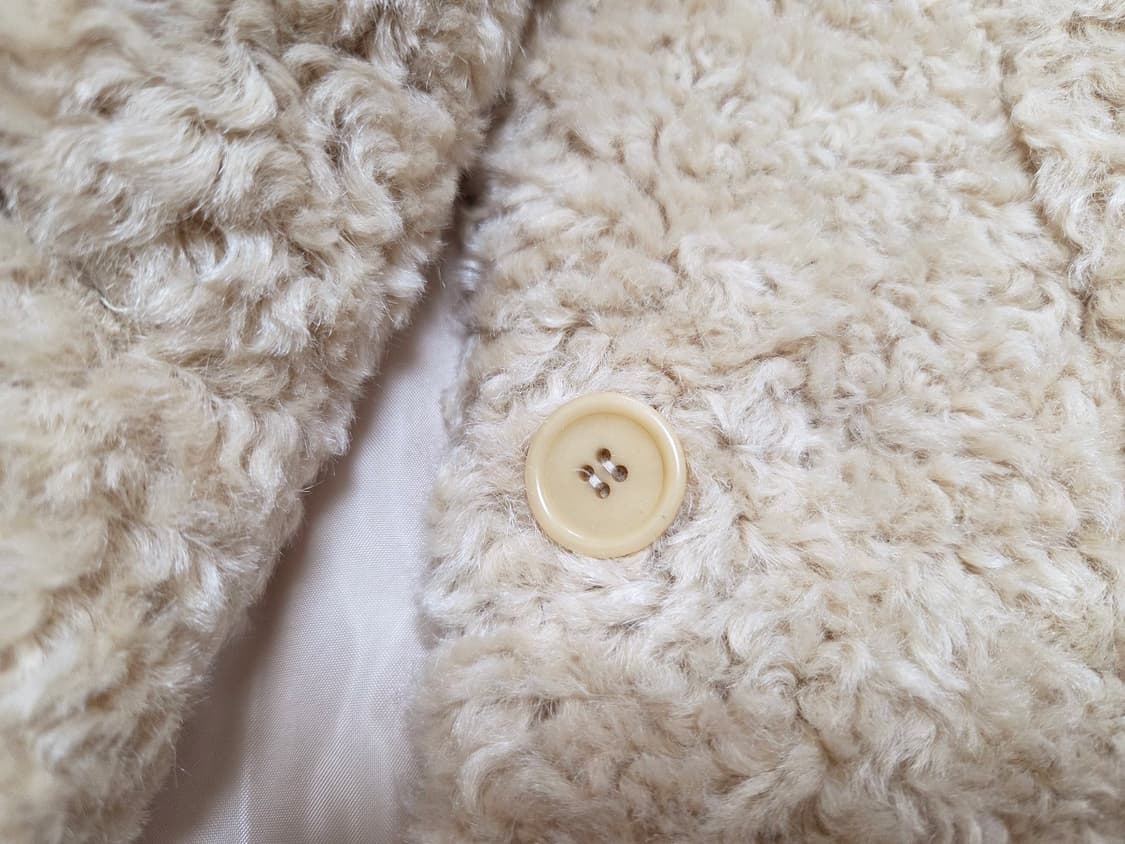 드온도(de Ondo) 카나 시어링 푸들퍼 자켓 프리사이즈 새상품 상품이미지9