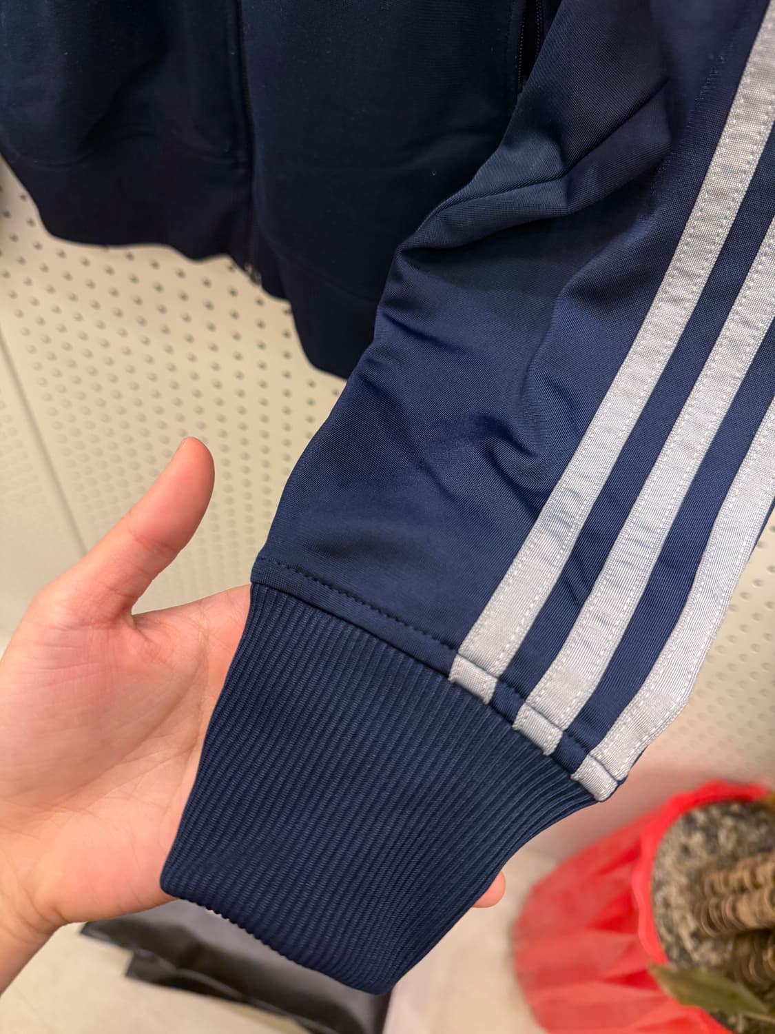 아디다스 파이어버드 네이비 트랙탑 져지  U12 상품이미지3