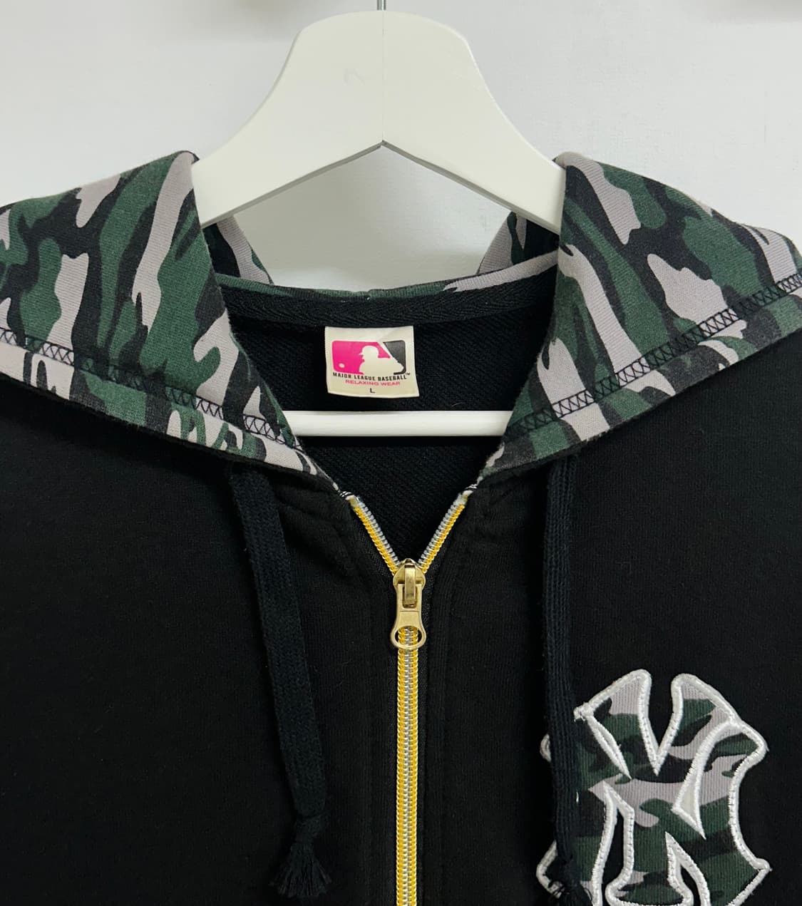 뉴욕 양키즈 엠엘비 카고 후드집업 상품이미지3