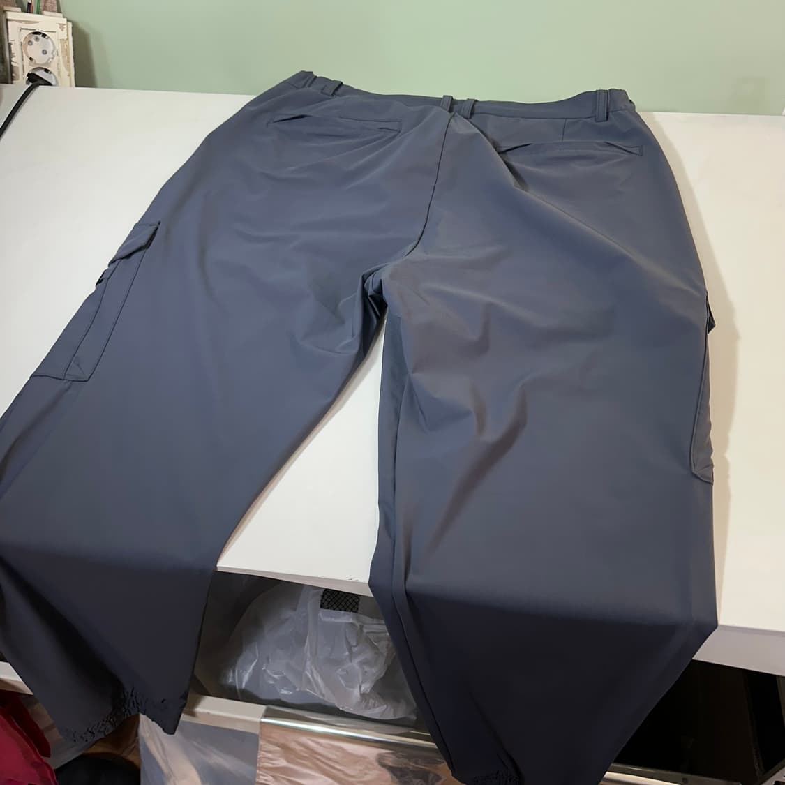 2XL 안다르 진그레이 카고 나일론 조거팬츠 상품이미지6