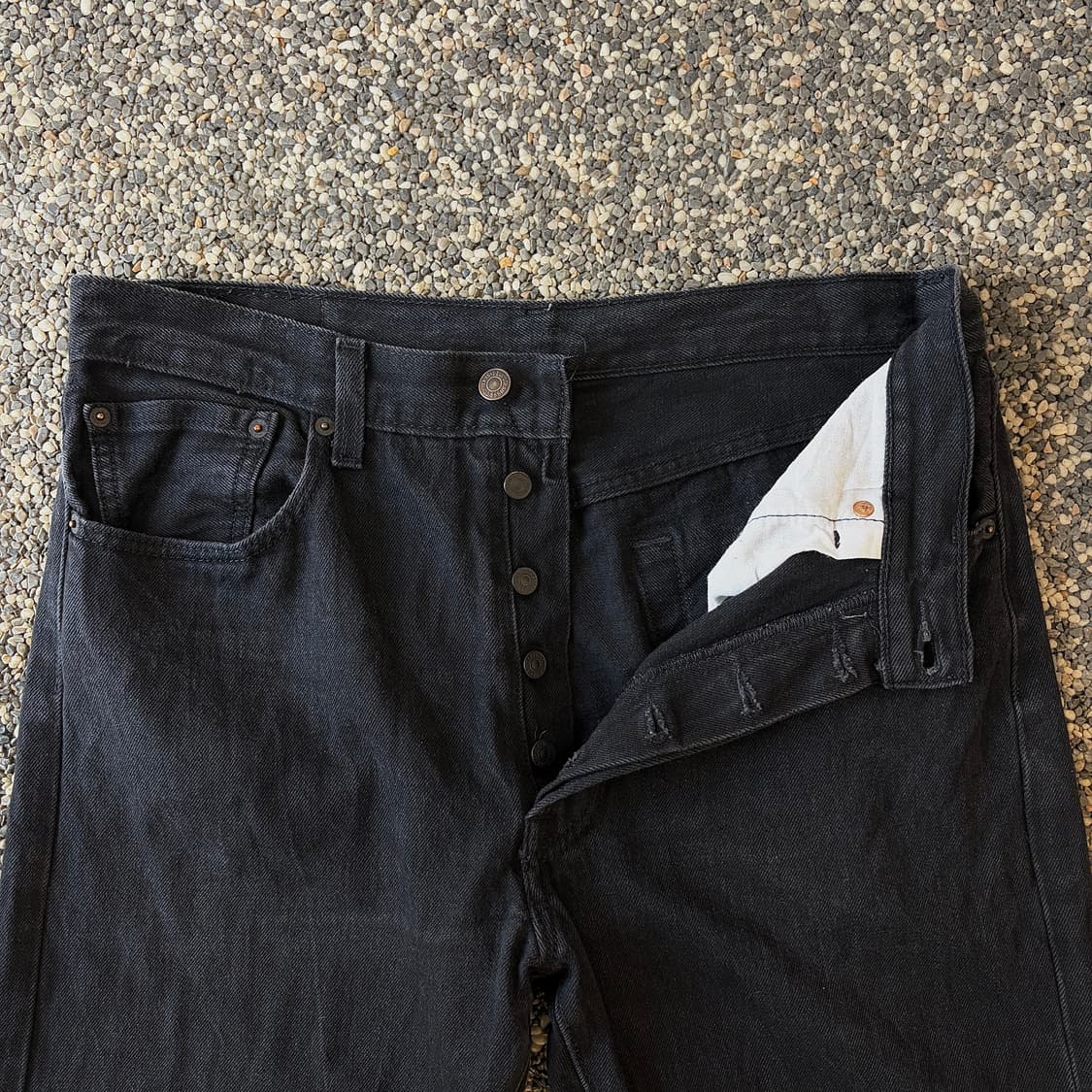 리바이스 501 스트레이트 블랙 진 (32) 상품이미지6