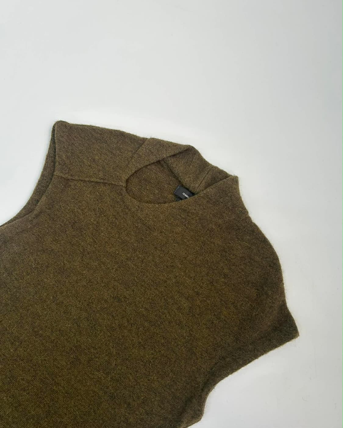 [38] 이자벨 마랑 드레이프 비대칭 울 니트 원피스 상품이미지3