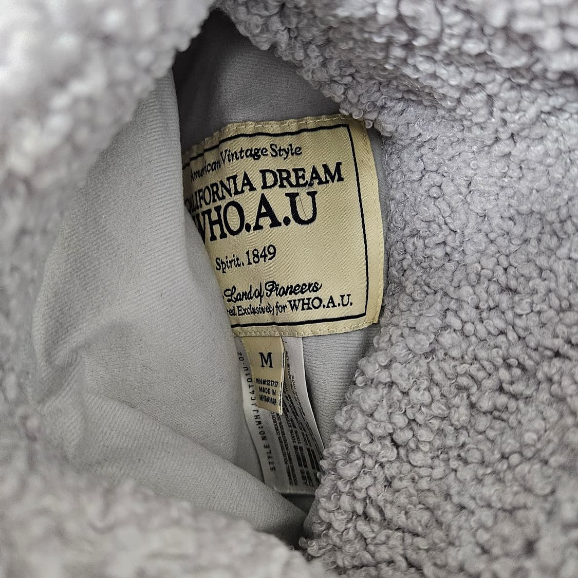 후아유 리버서블 양면 점퍼 남자100 상품이미지7