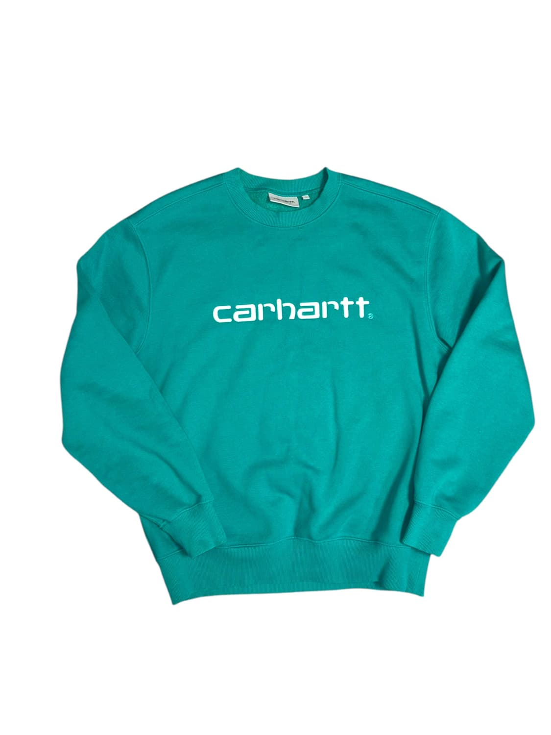칼하트 wip 에메랄드 색상 맨투맨 스웻셔츠 상품이미지4