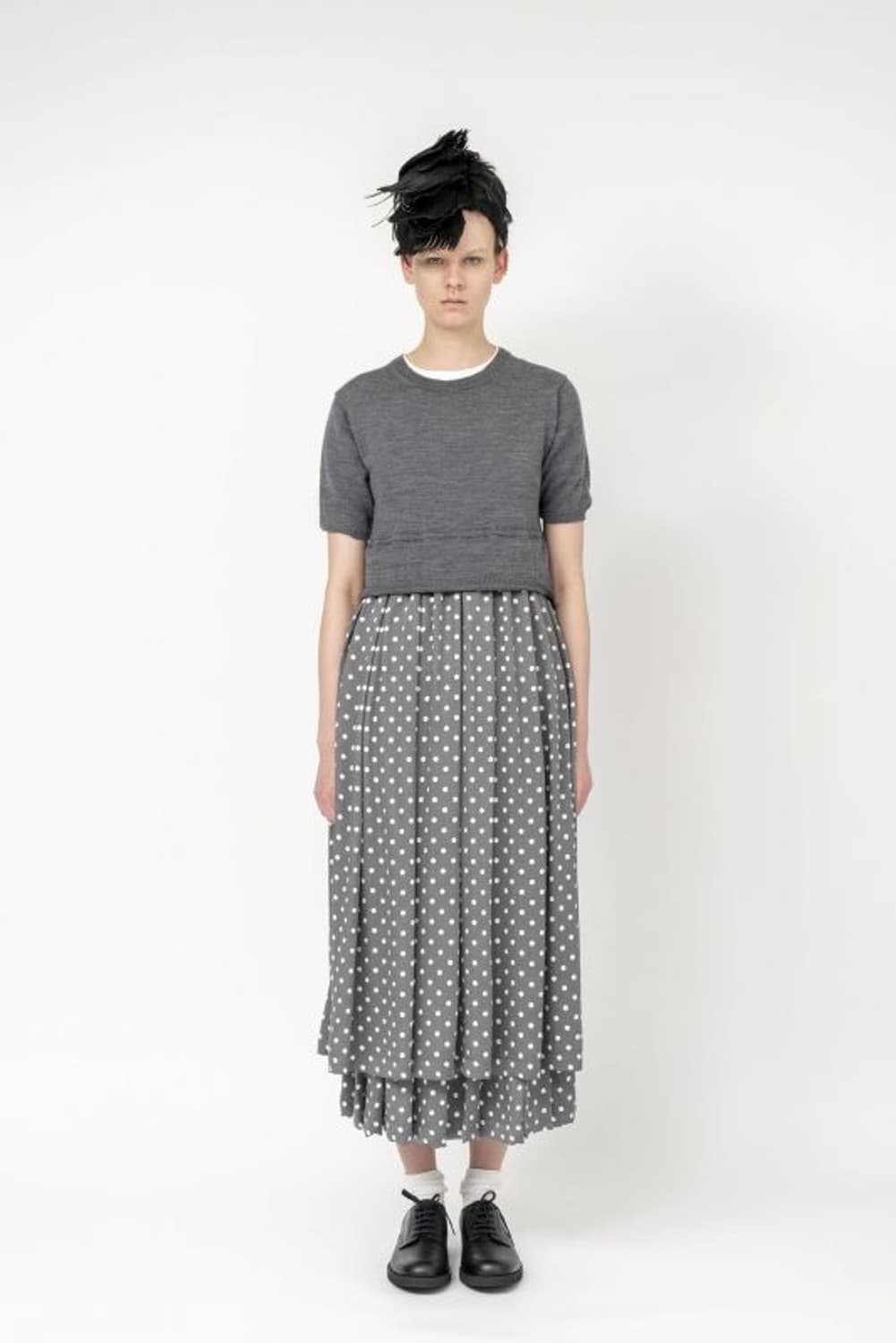 블랙 꼼데가르송 도킹 원피스 상품이미지1