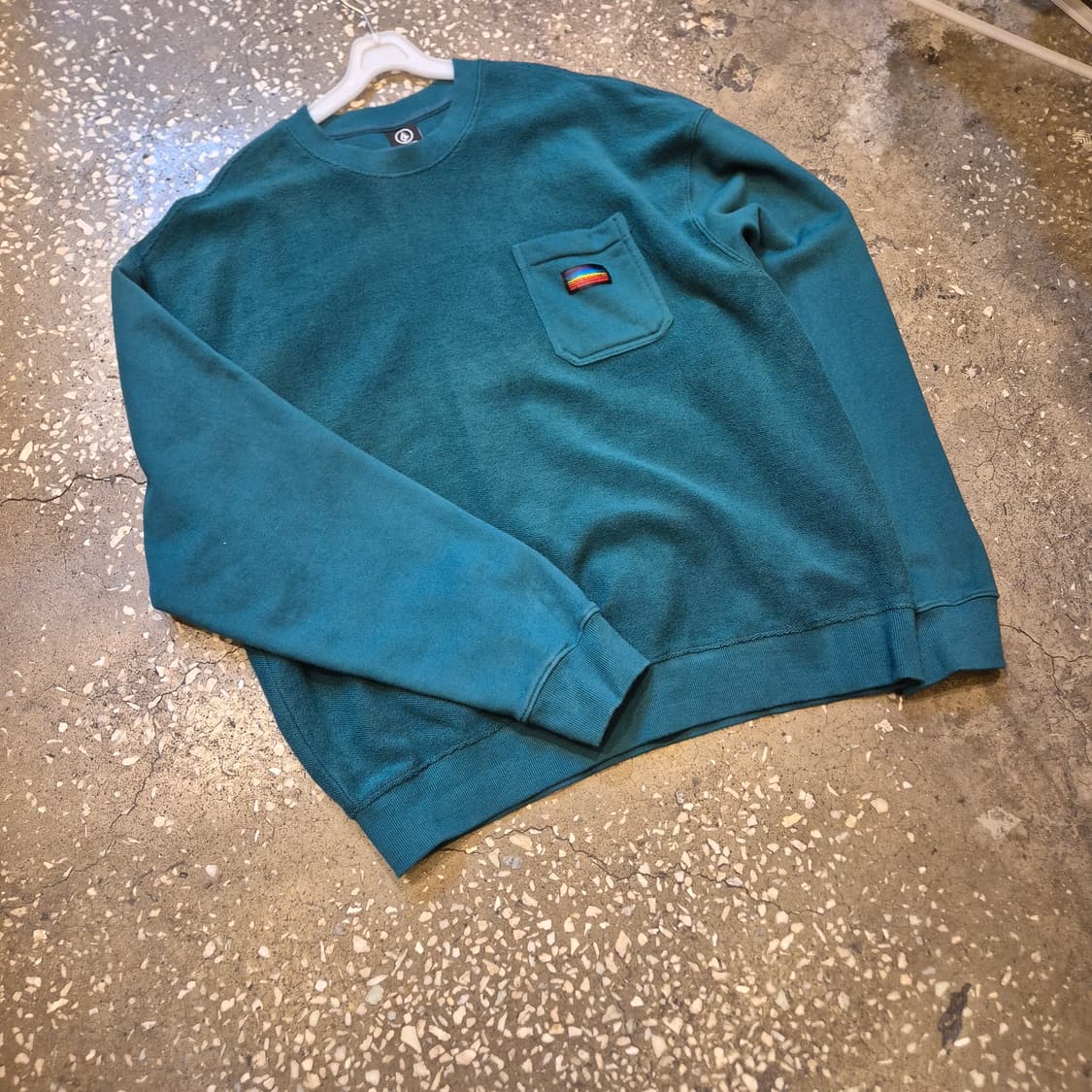 XL 볼컴 청록색 맨투맨  상품이미지6