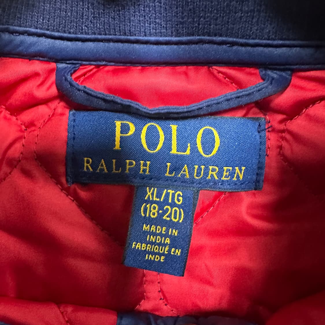 ✨ (바배) 폴로 랄프로렌 퀄팅 누빔 자켓 점퍼 (18-20) 상품이미지3