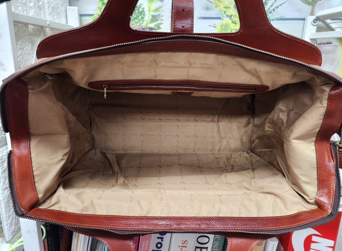 몽삭 빈티지 남성 보스턴백 캔버스 출장 여행가방 토트백 OC97 상품이미지7