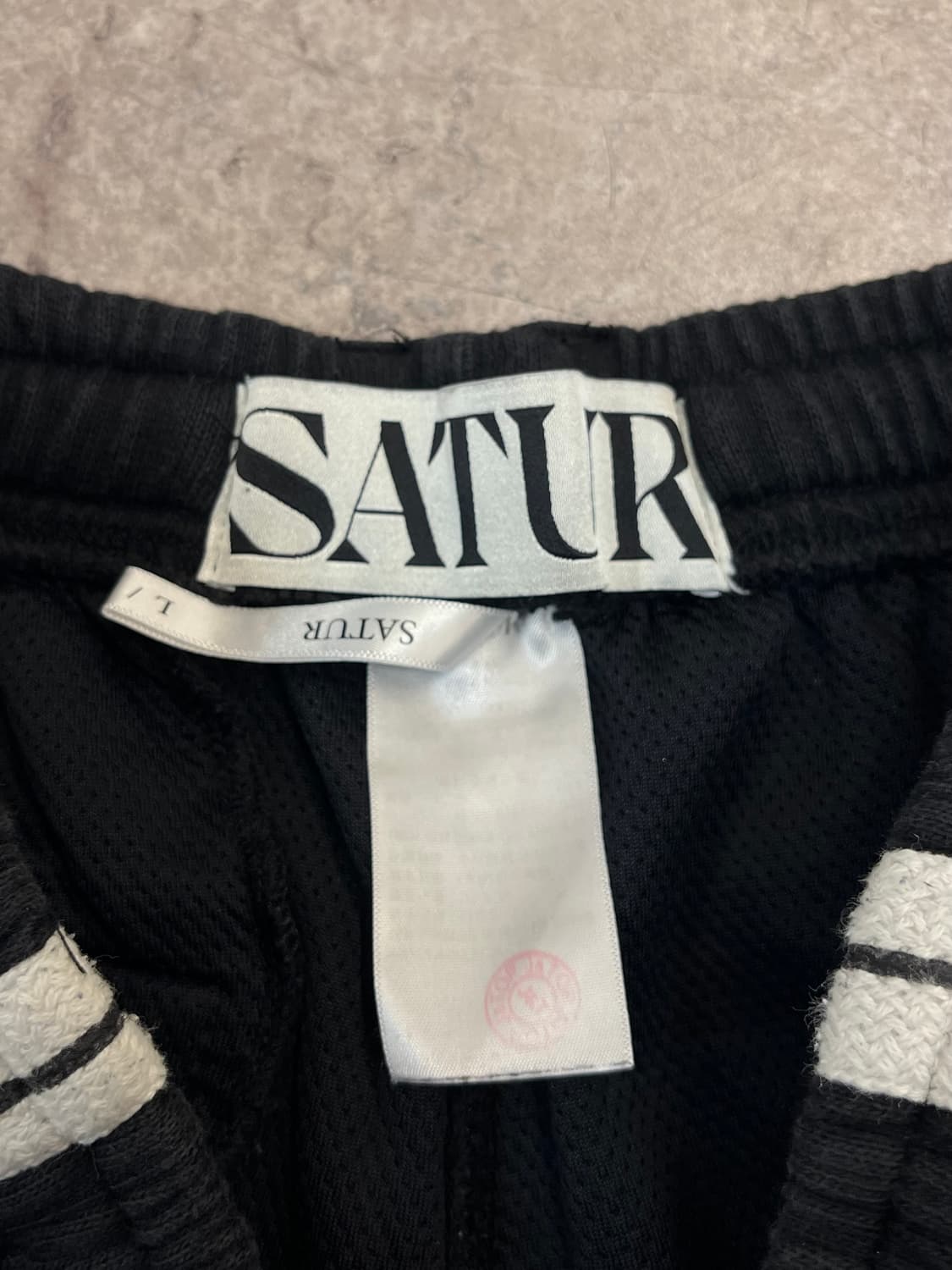 세터 사이드라인 팬츠 블랙 L #csz3582 상품이미지3