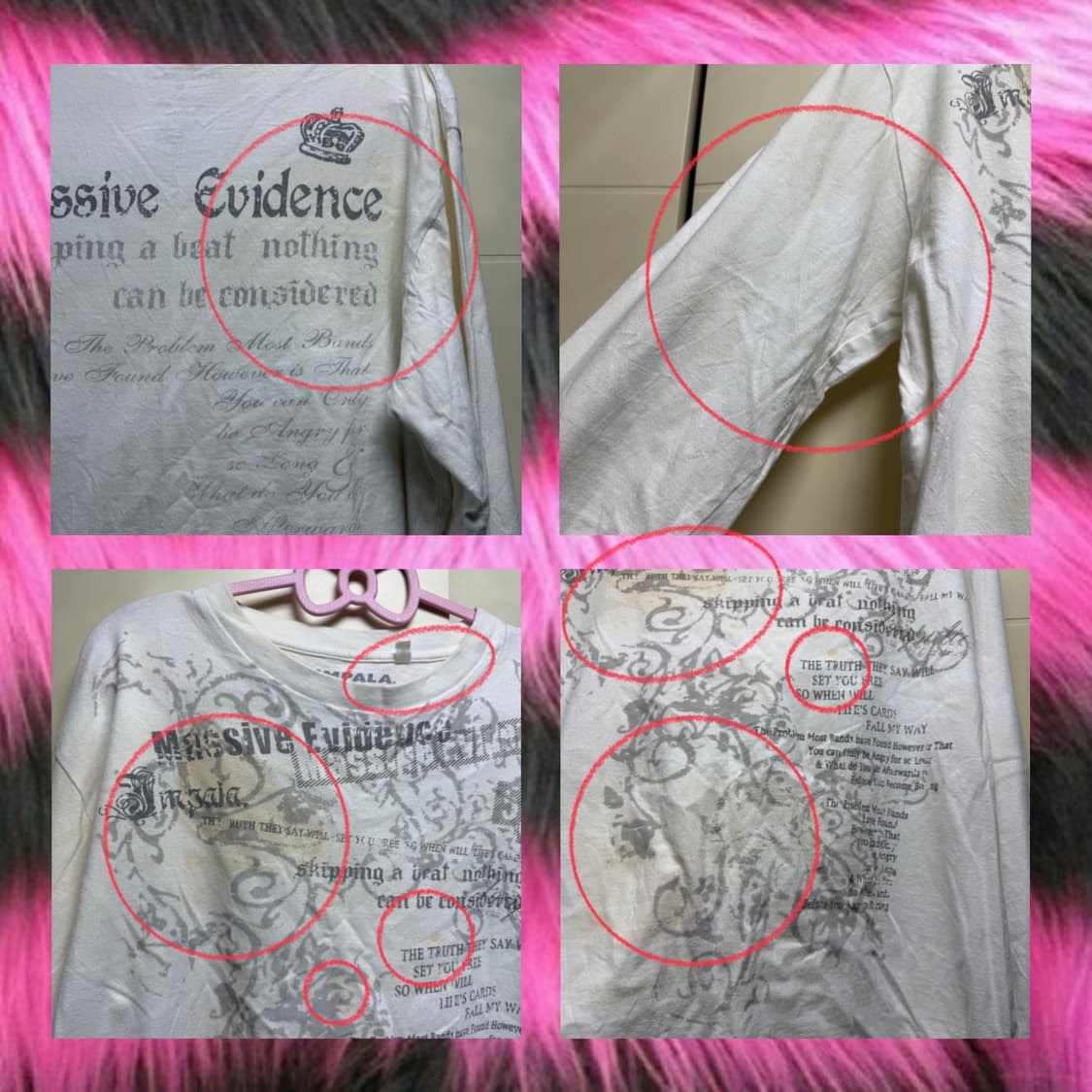 y2k 펑크 핀터깔 롱슬리브 상품이미지3