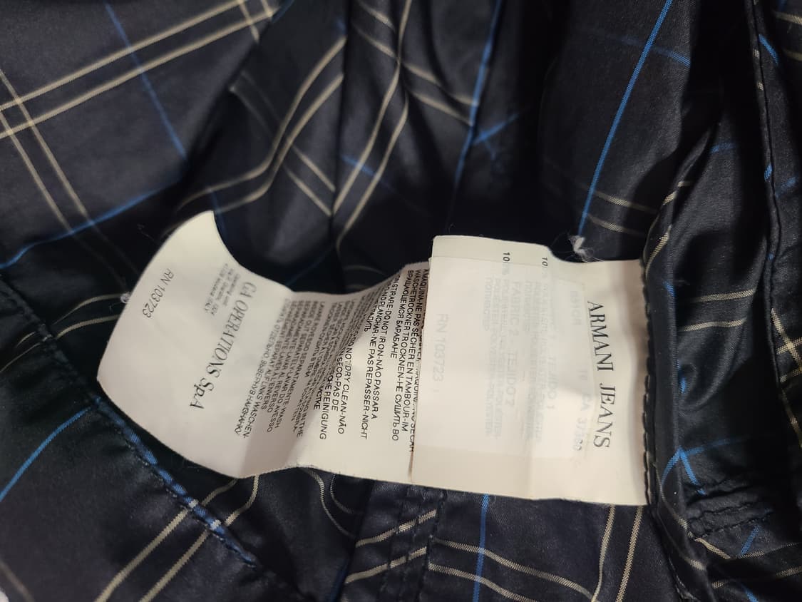 아르마니진 남성 바람막이 L 상품이미지8