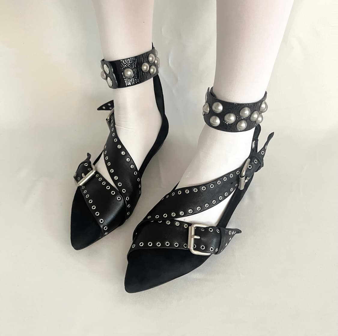 Isabel Marant stud strap flats 상품이미지1