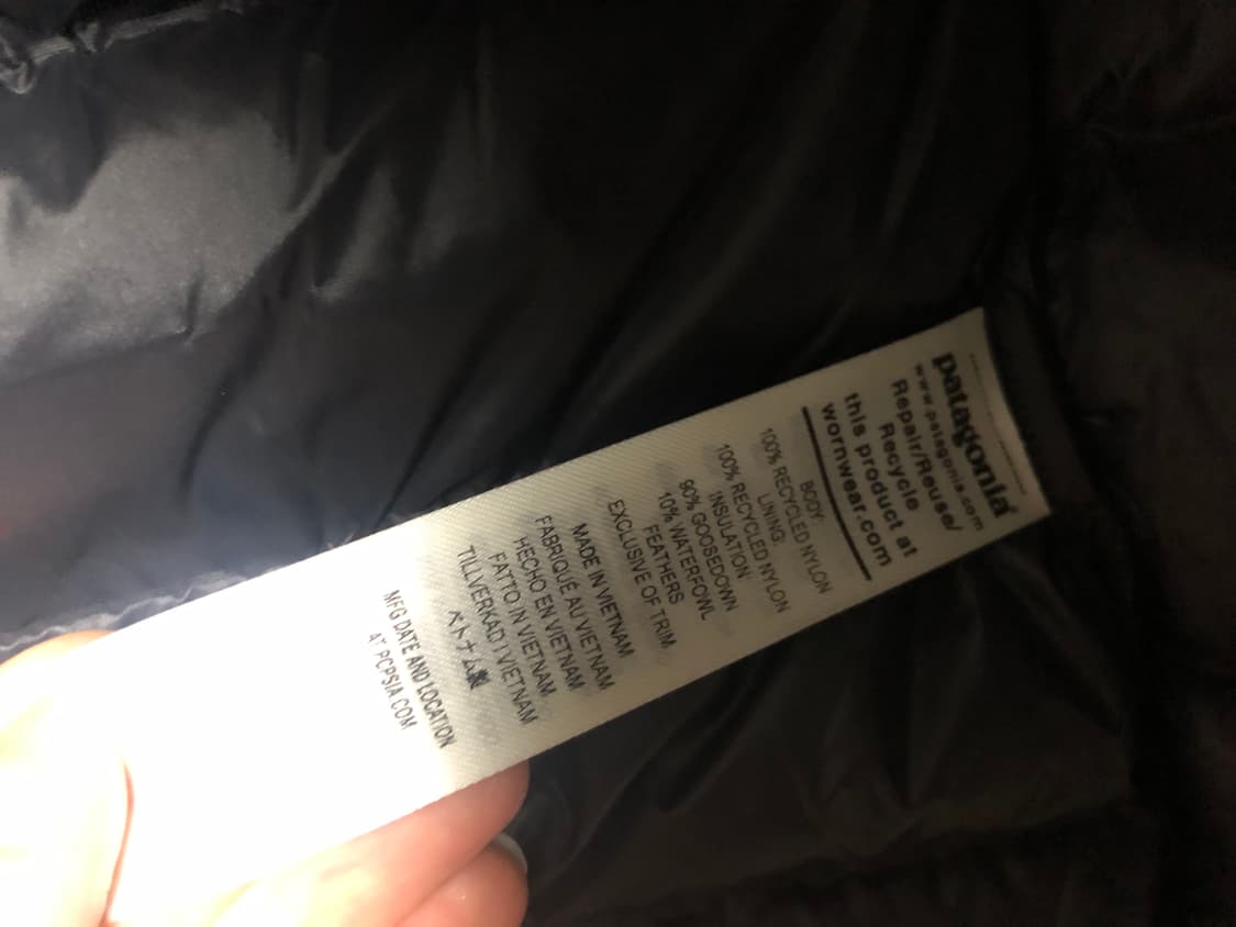 파타고니아 알프로프트 패딩 블랙 M 상품이미지2