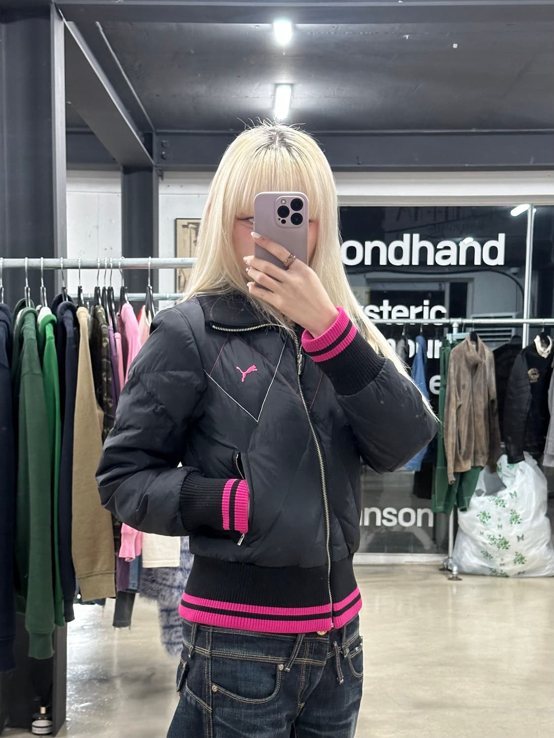 퓨마 숏패딩 자켓 상품이미지1