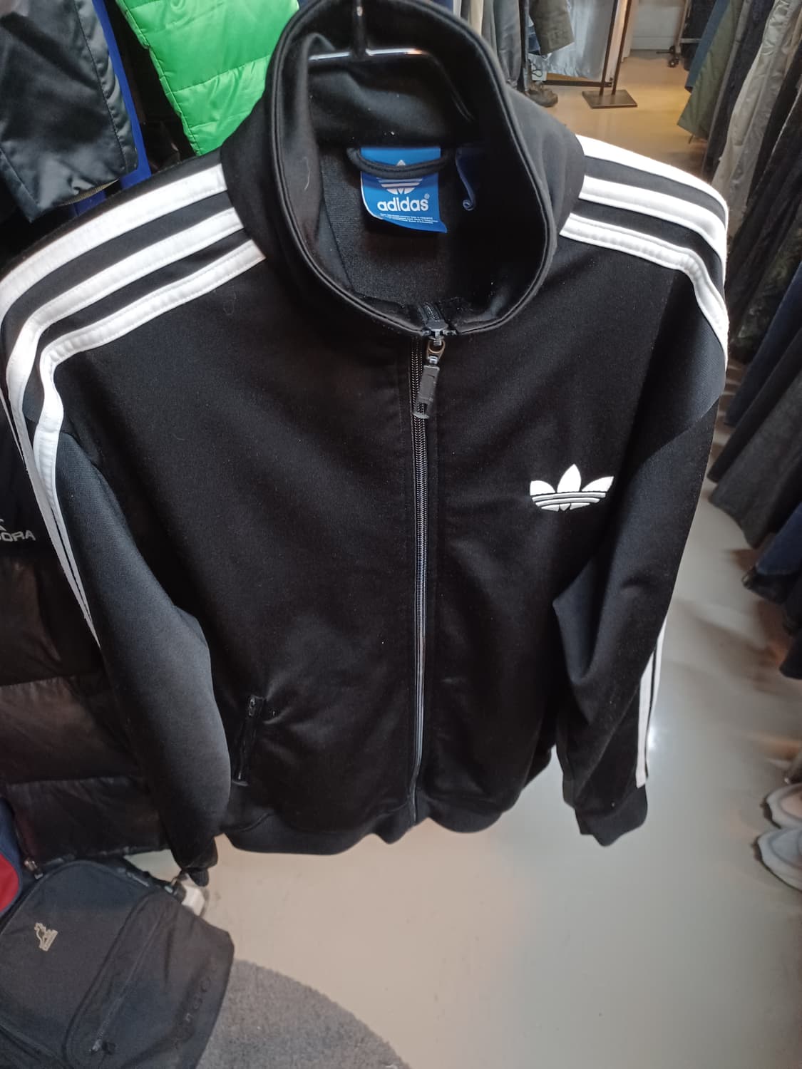 아디다스 파이어버드 트랙탑 져지 검흰 100 상품이미지6