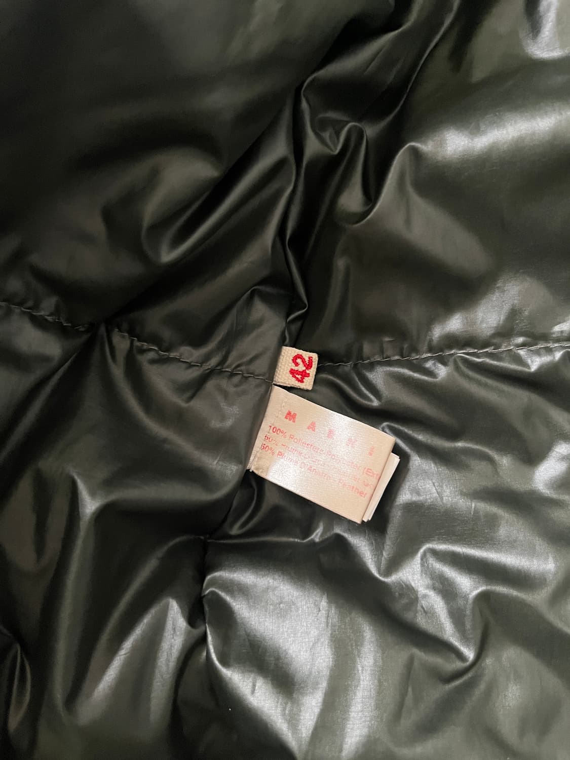 마르니 다운 코트 marni long down coat 패딩코트 상품이미지7