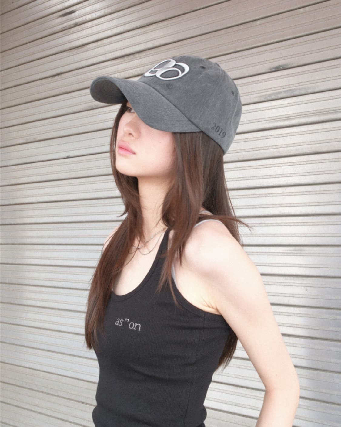 99 SYMBOL BALL CAP / CHARCOAL   상품이미지5