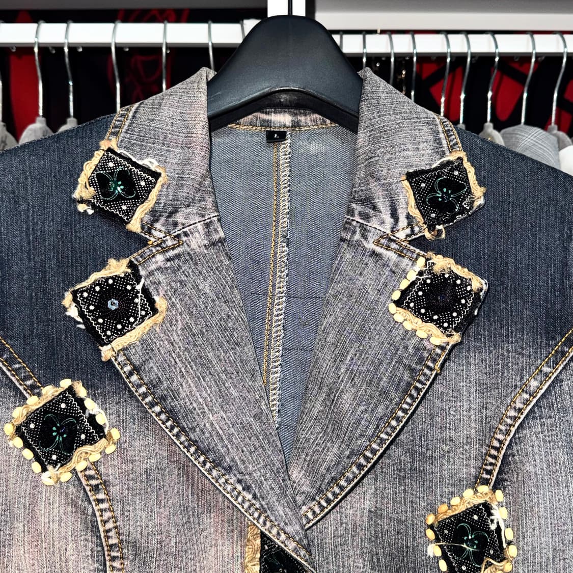 JAPANESE VINTAGE DETAIL DENIM JACKET 상품이미지2