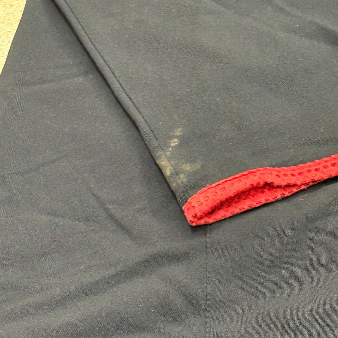 [정품/100] 아디다스 블랙 레드 삼선 트랙탑 져지 b19 상품이미지8