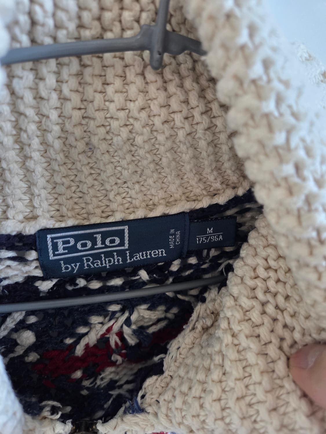 폴로 랄프로렌 코위찬 집업 가디건 M 상품이미지3