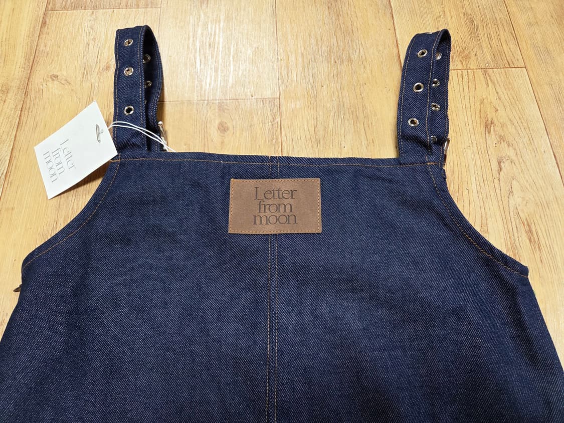 레터프롬문 머피 오버롤 데님 원피스 55-66 새상품  상품이미지9