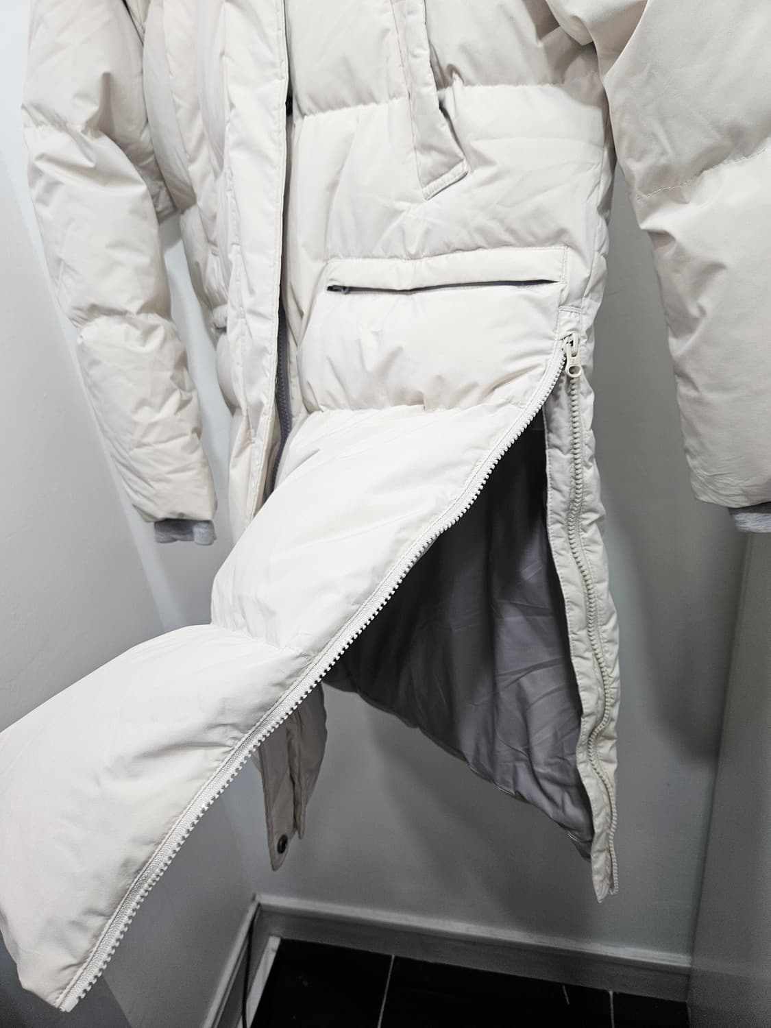 뉴발란스(new balance) 연아 오리털 롱패딩 S 상품이미지9