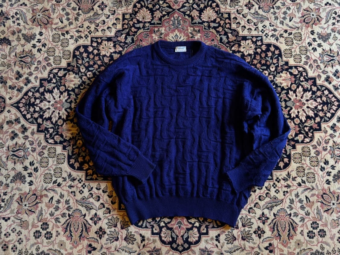 베르사체 케이블 니트 100 상품이미지1