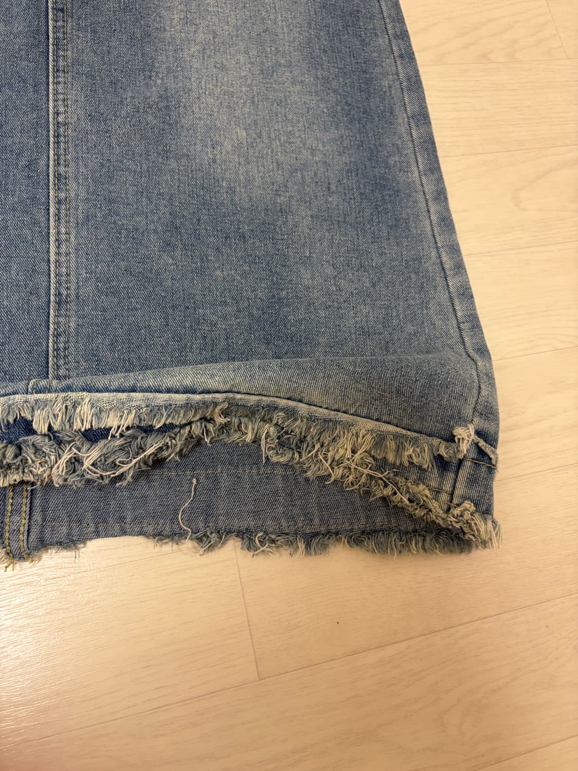 데님 롱스커트 롱치마 청치마 상품이미지3