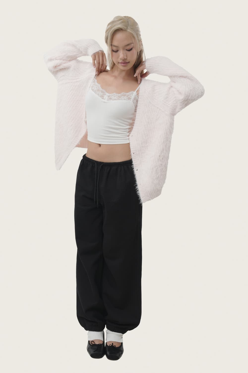 클리시어 슈가플럼 가디건 상품이미지1