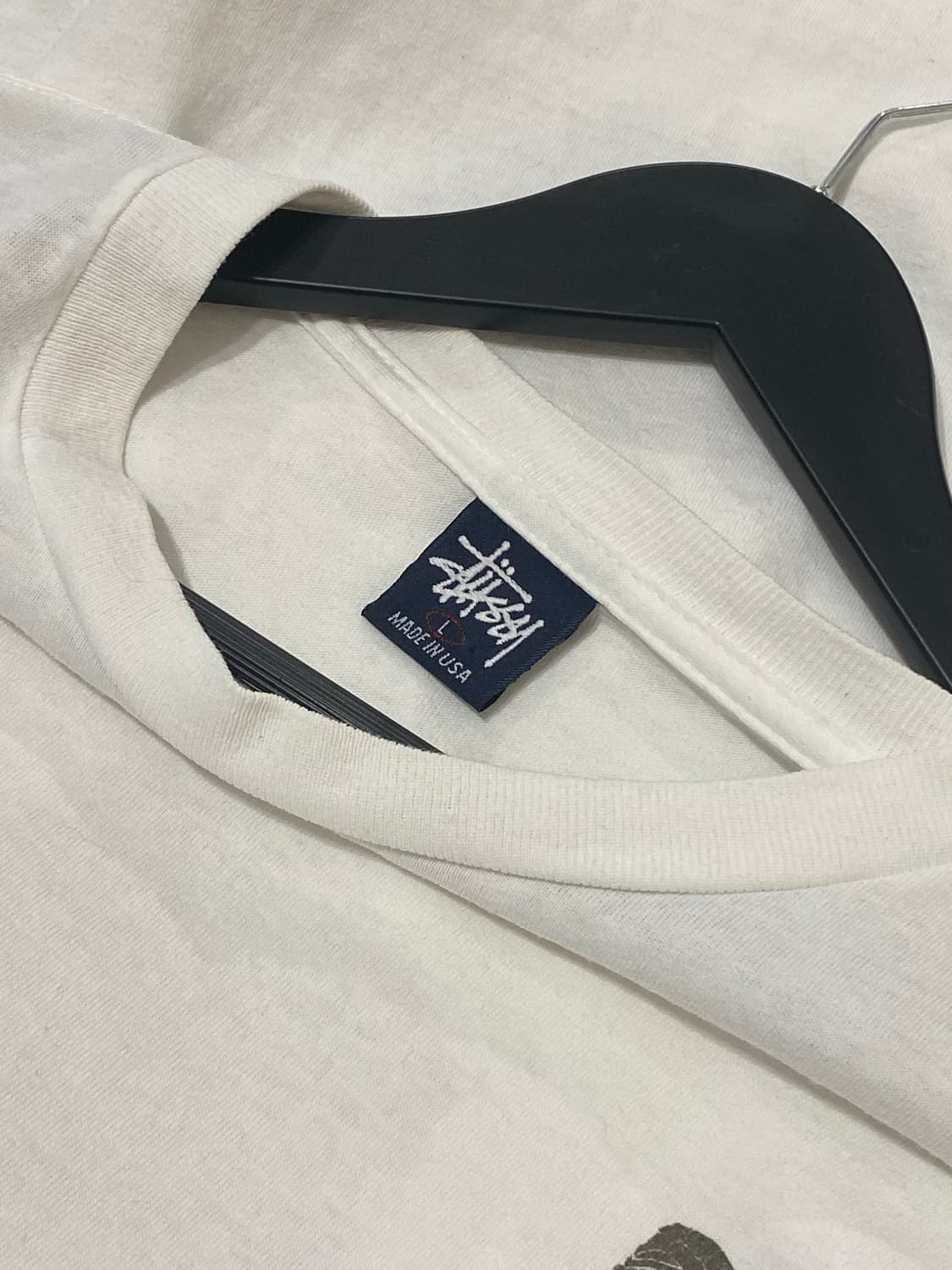 Stussy 조각상 프린팅 디테일 반팔 티셔츠 상품이미지8