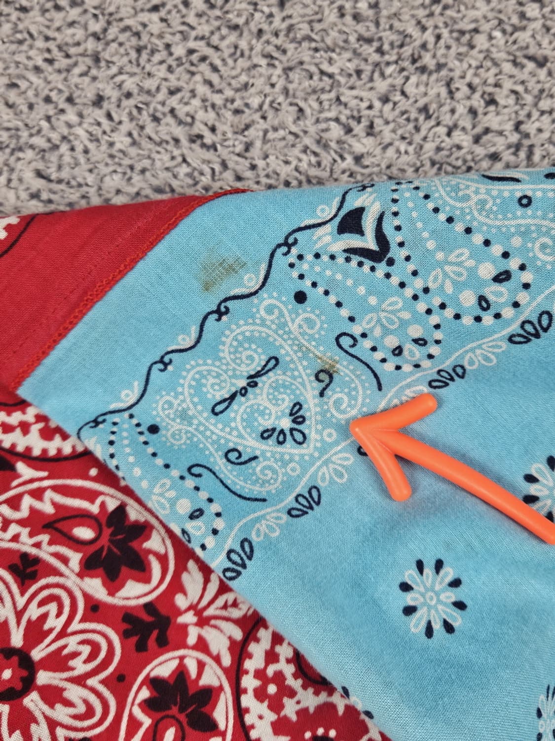 U.S.A 반다나 리워크 커스텀 스카프 머플러 / 10418 상품이미지6