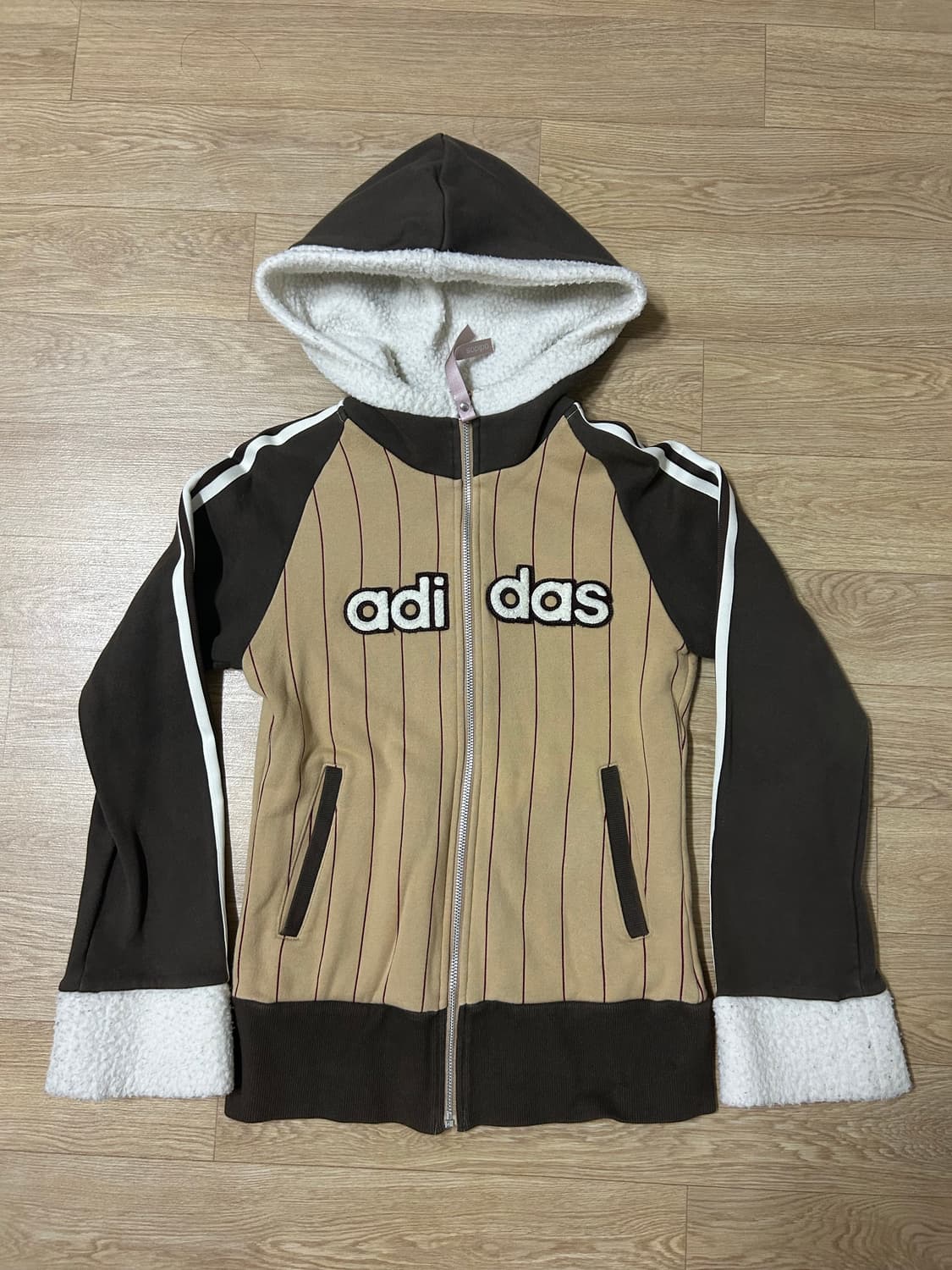 아디다스 겨울 후드집업 상품이미지2