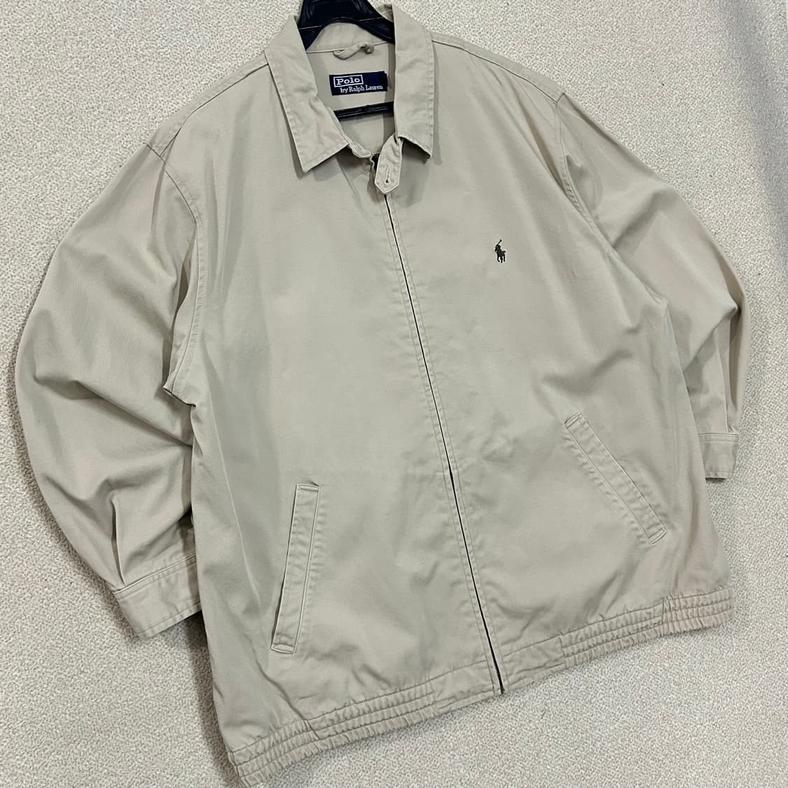 (XL) 폴로 랄프로렌 베이지색 블루종 자켓  상품이미지2