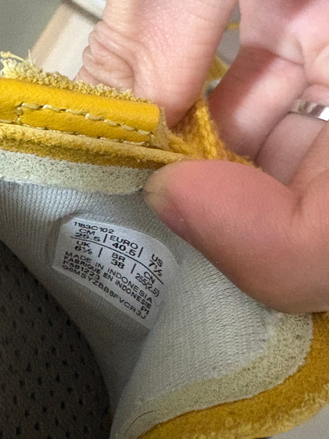 오니츠카 타이거 멕시코 옐로우66 255 상품이미지5