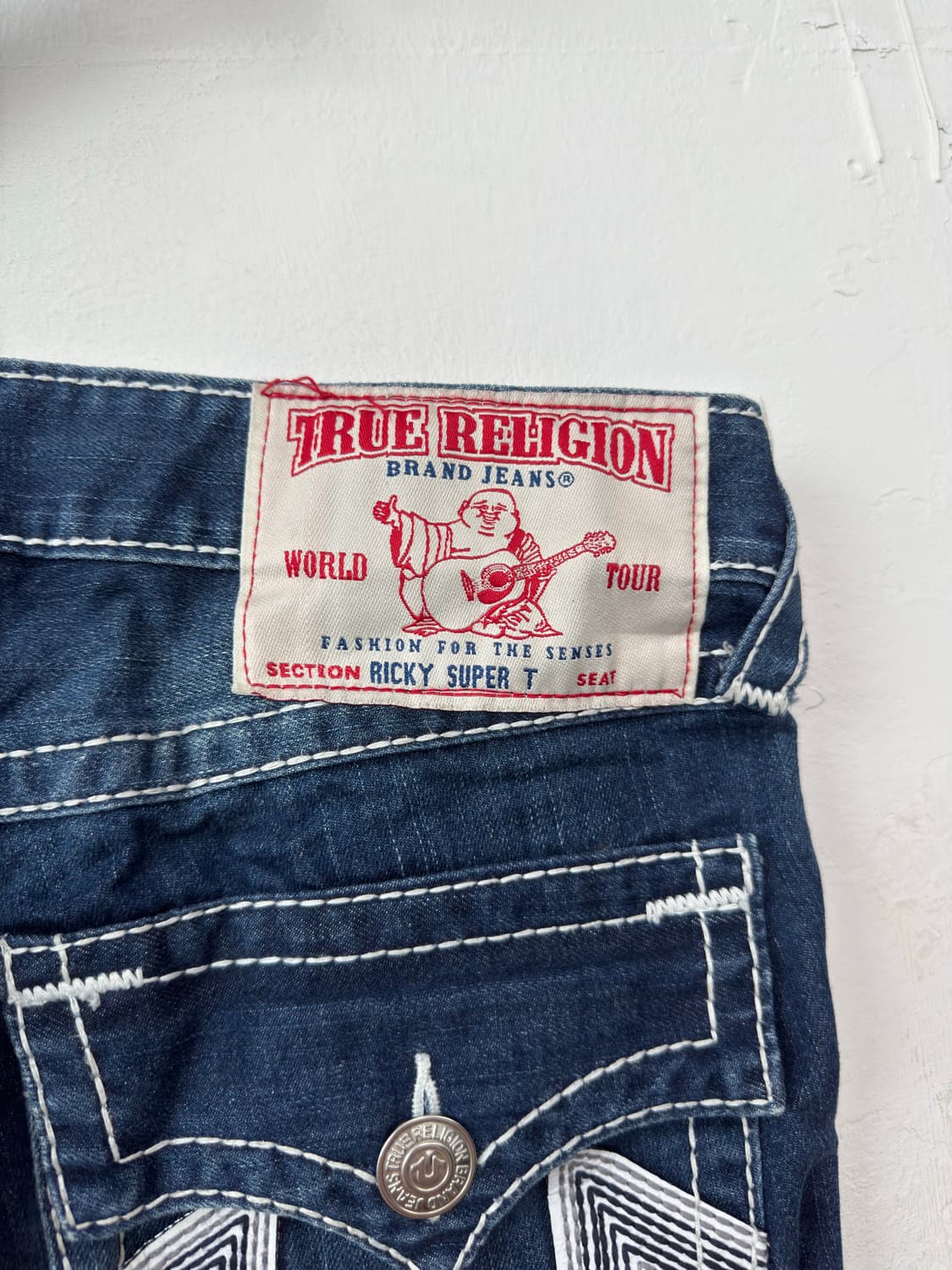 트루릴리젼 리키 수퍼티 로우라이즈 데님팬츠 상품이미지3