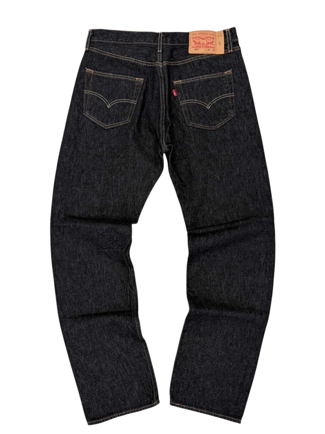 리바이스 501 블랙 흑청데님 (35)  상품이미지5