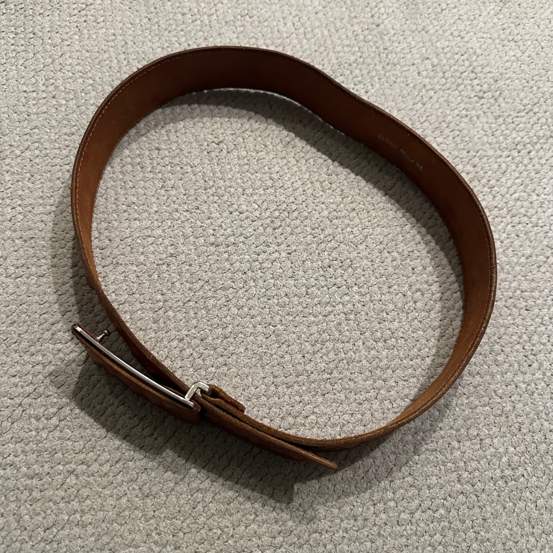 90s 이세이 미야케 레더 벨트 상품이미지8