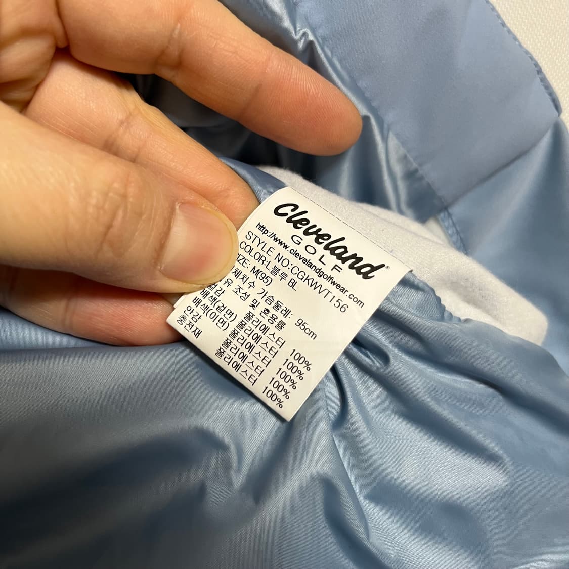 클리브랜드 골프 패딩 조끼 m 95 상품이미지3