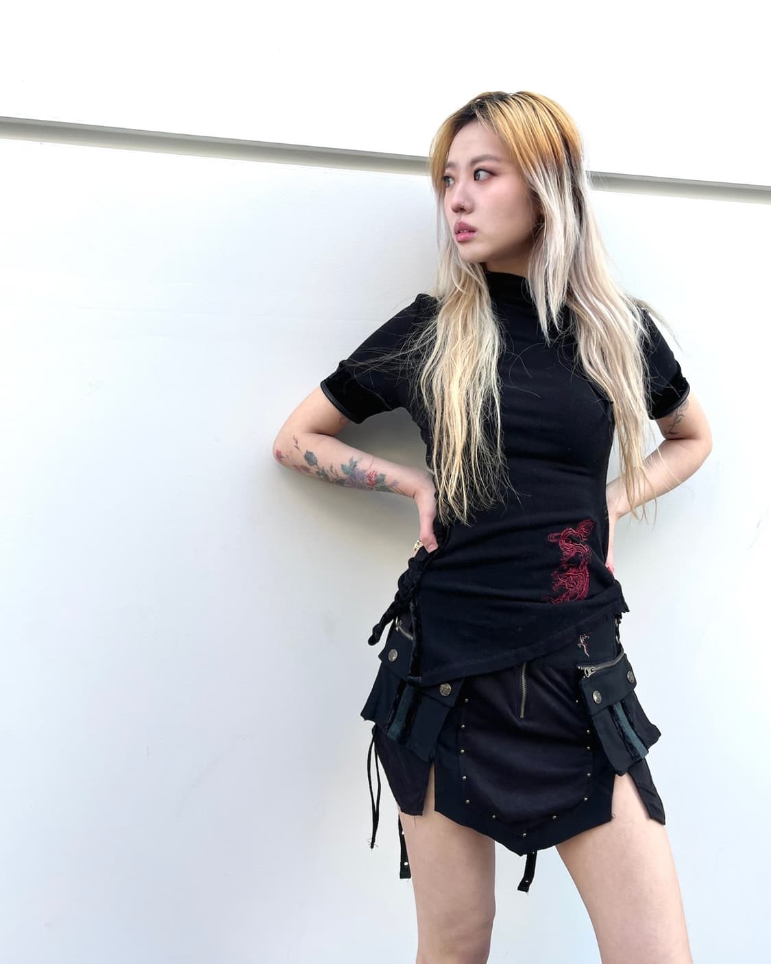 오즈온 오리엔탈 디테일 매쉬탑 상품이미지1