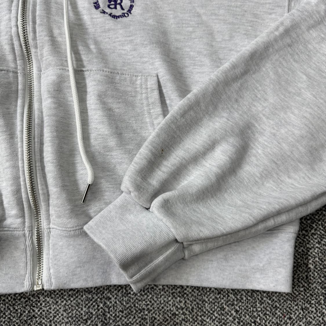 와르 크롭 후드집업 상품이미지3