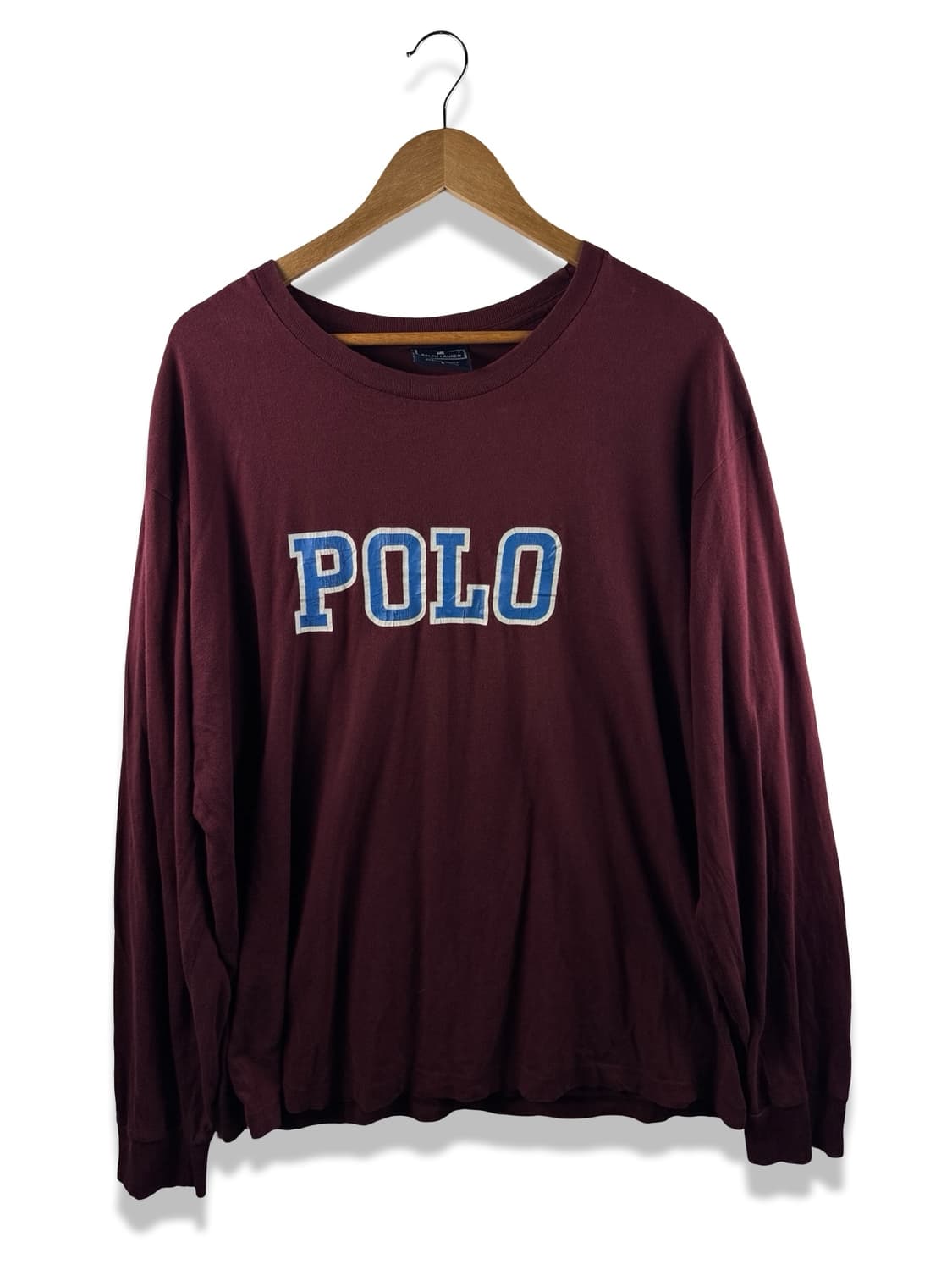 폴로 와인 버건디 롱슬리브1912 상품이미지1