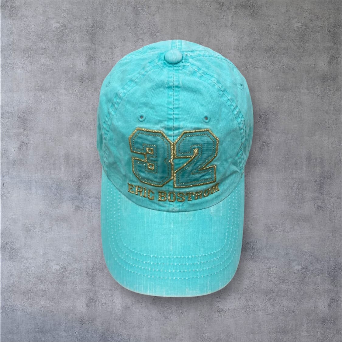 본더치 y2k 스펠아웃 로고 스카이 볼캡 상품이미지1