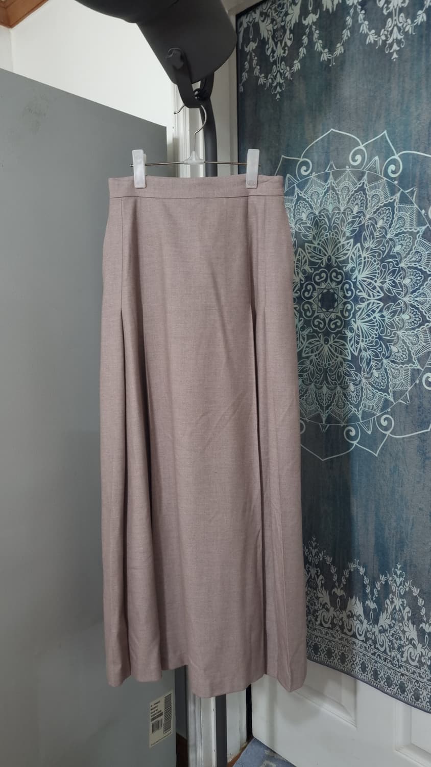 SIE 맞주름 맥시 롱 스커트 상품이미지1