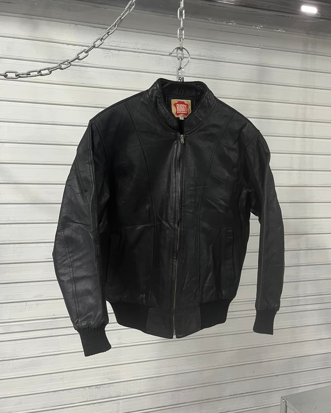 90s buggy leather jacket 상품이미지3
