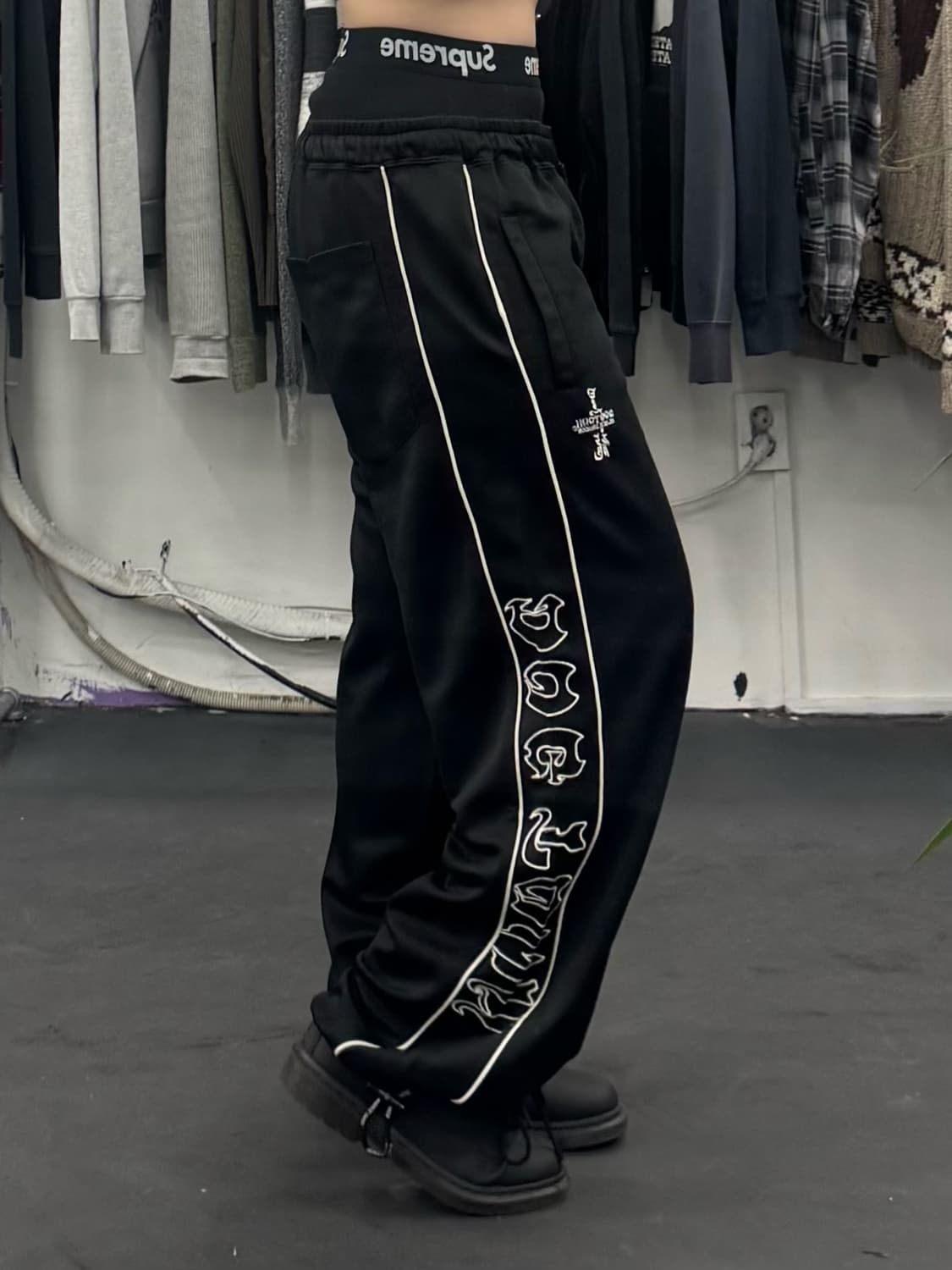 도그타운 사이드 로고 트랙팬츠 상품이미지2