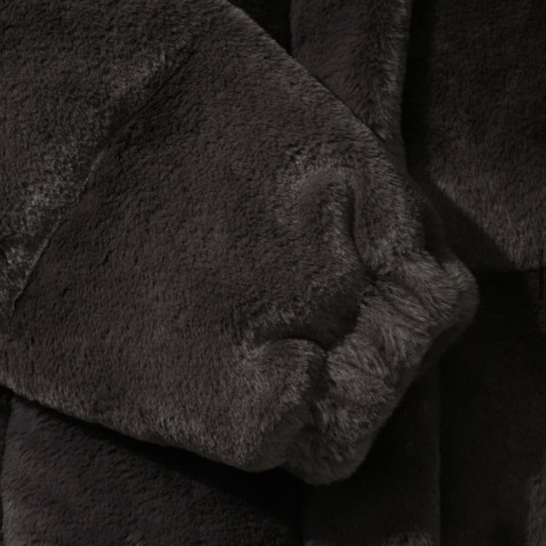 엄브로 우먼스 에코 퍼 다운 자켓 차콜 상품이미지5