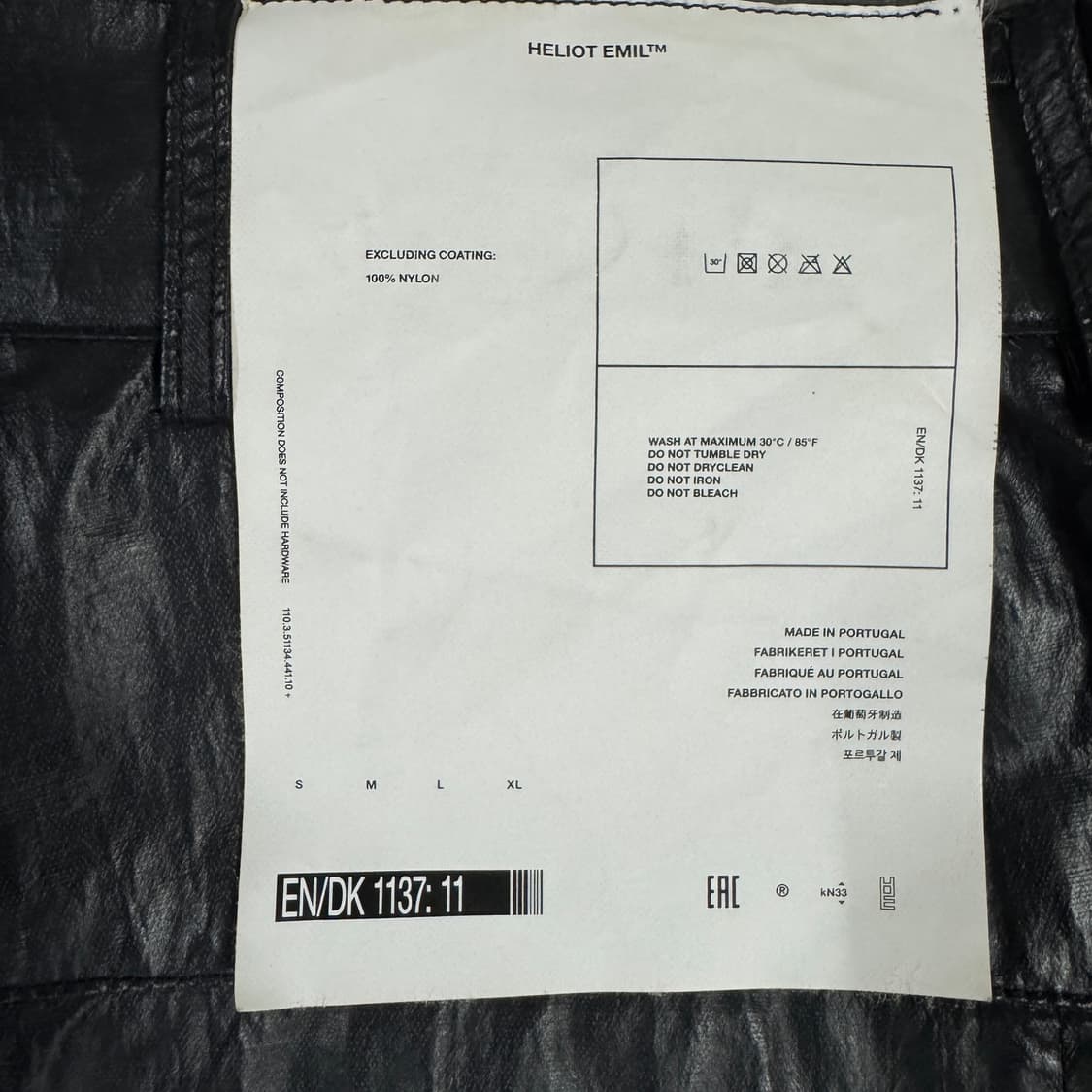 18FW Heliot Emil Cargo 엘리엇 에밀 카고 팬츠 상품이미지10